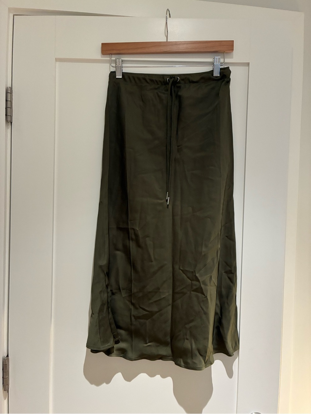 Madewell Drawstring Midi Skirt